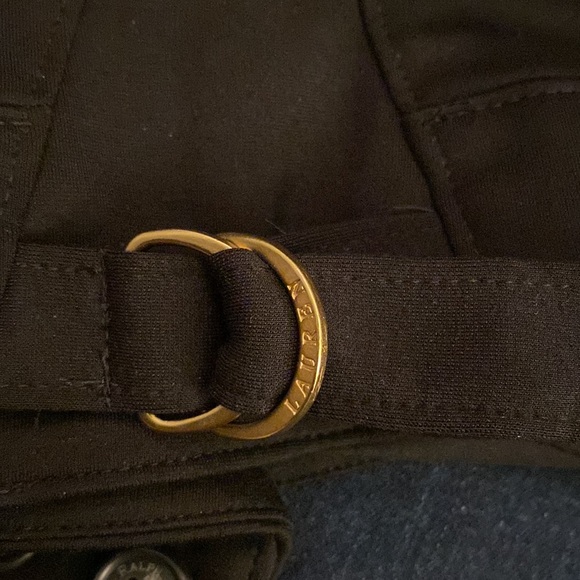 Lauren By Ralph Lauren Ladies Black Jacket/Blazer With Band Hem. Size 16W - Picture 6 of 6